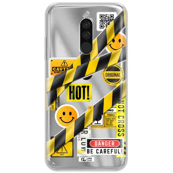 Be Careful Xiaomi Redmi 8 Clear Tpu Case