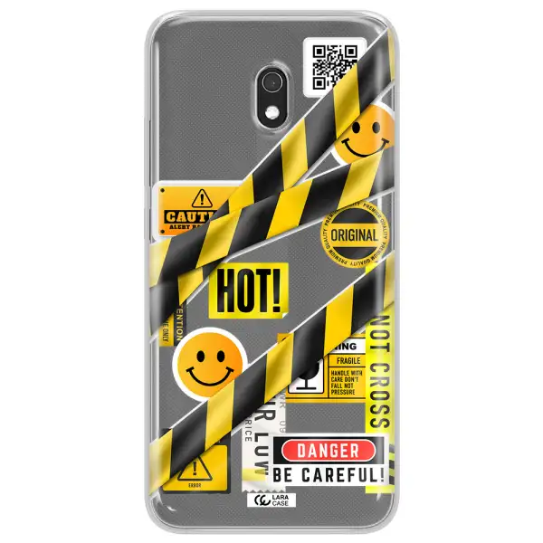 Be Careful Xiaomi Redmi 8A Clear TPU Case