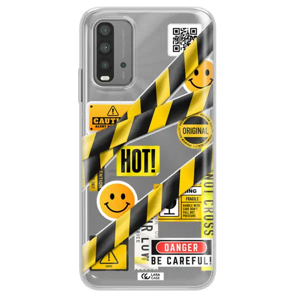 Be Careful Xiaomi Redmi 9T Clear TPU Case