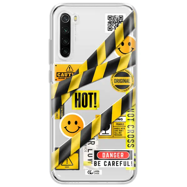 Be Careful Xiaomi Redmi Note 8T Clear Tpu Case