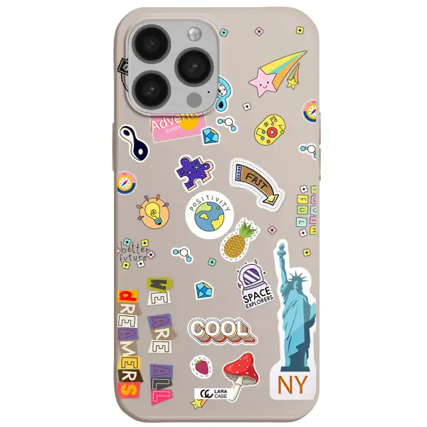 Stickers Apple iPhone 13 Pro Silicone Stone Case