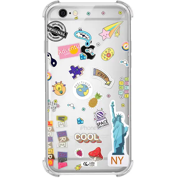 Stickers Apple iPhone 6 Clear PC Case