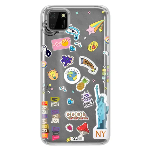 Stickers Huawei Honor 9S Clear TPU Case