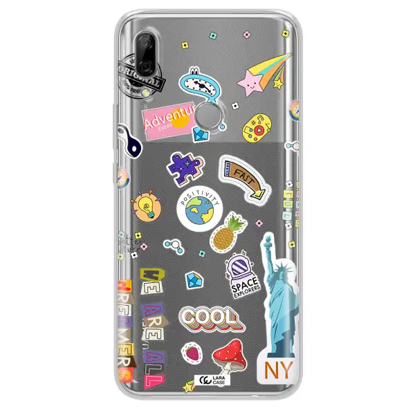 Stickers Huawei P Smart Z Clear TPU Case
