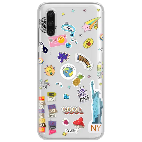 Stickers Xiaomi Mi 9 Lite Clear Tpu Case