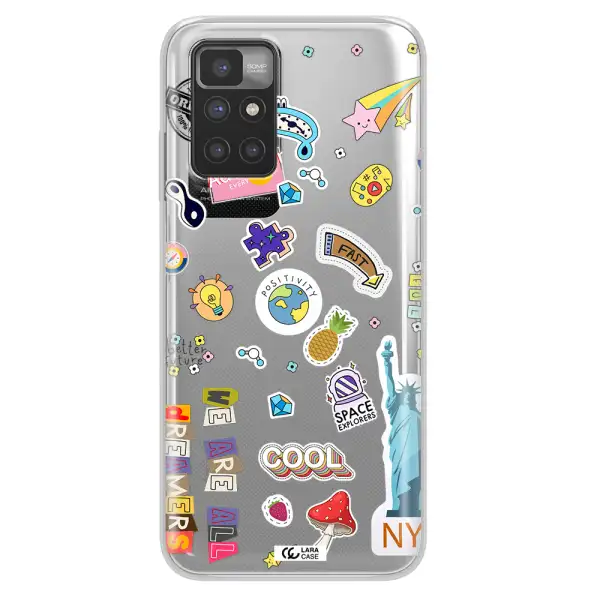 Stickers Xiaomi Redmi 10 Clear TPU Case