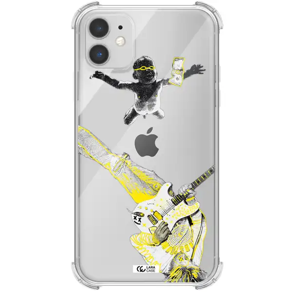 Guitarist Apple iPhone 11 Clear PC Case