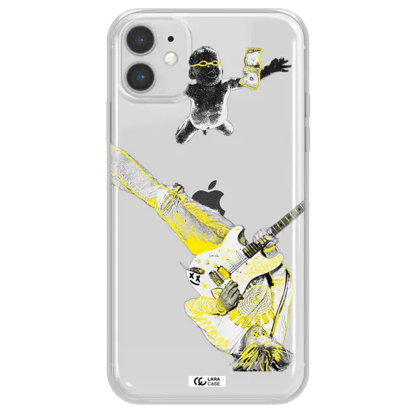 Guitarist Apple iPhone 11 Clear TPU Case