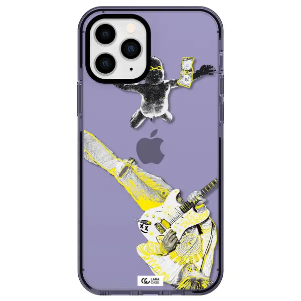 Guitarist Apple iPhone 11 pro impact Lilac Case