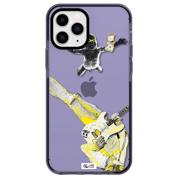 Guitarist Apple iPhone 11 pro max impact Lilac Case