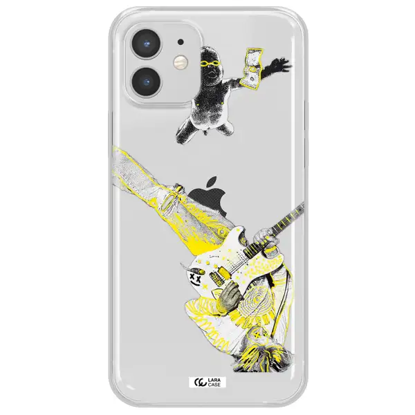 Guitarist Apple iPhone 12 Clear TPU Case