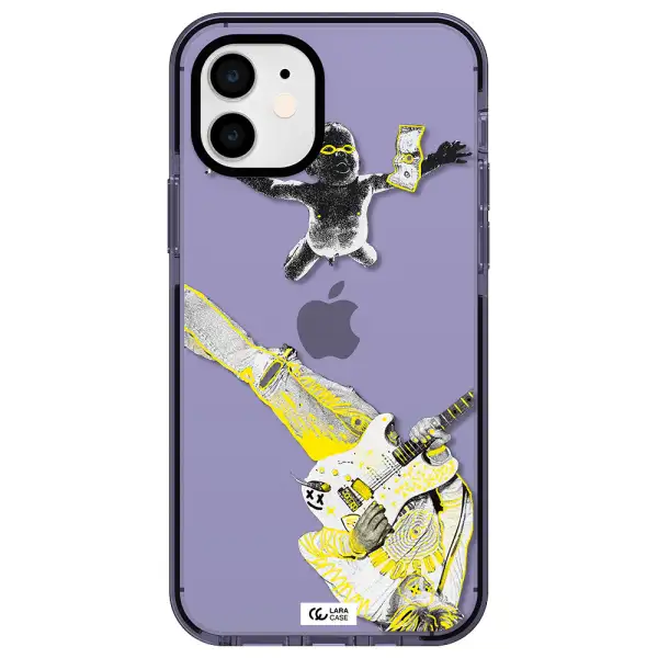Guitarist Apple iPhone 12 impact Lilac Case
