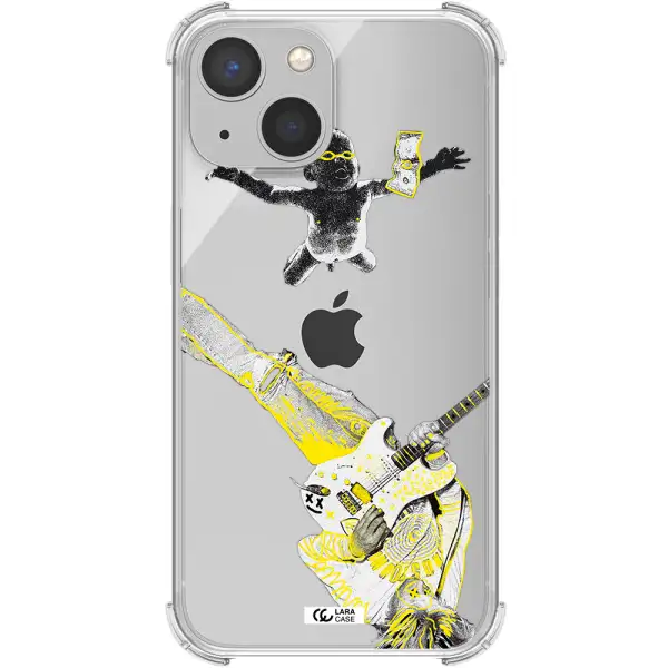 Guitarist Apple iPhone 13 Clear PC Case