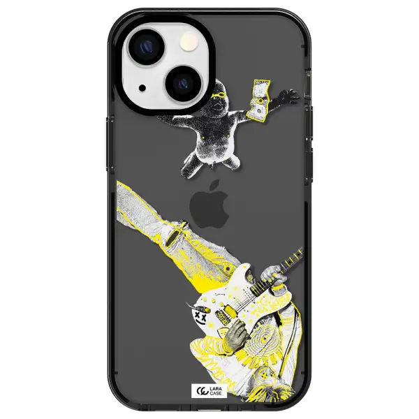 Guitarist Apple iPhone 13 mini impact Smoke Black Case