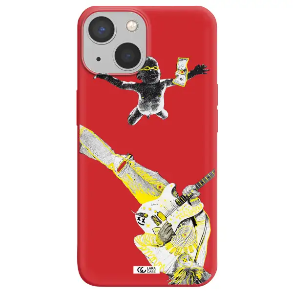 Guitarist Apple iPhone 13 mini Silicone Imperial Red Case