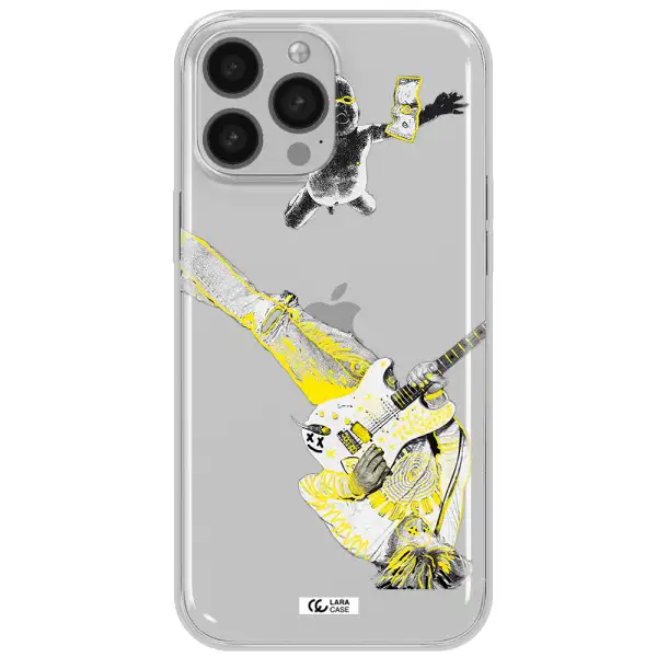 Guitarist Apple iPhone 13 Pro Clear TPU Case