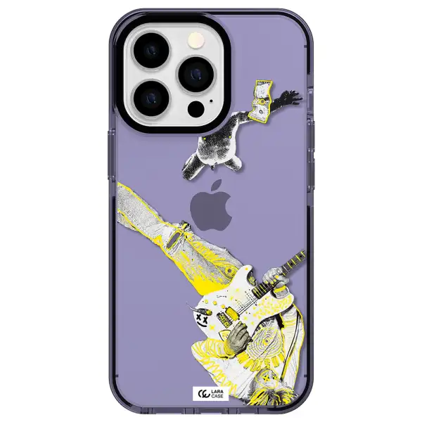 Guitarist Apple iPhone 13 Pro impact Lilac Case