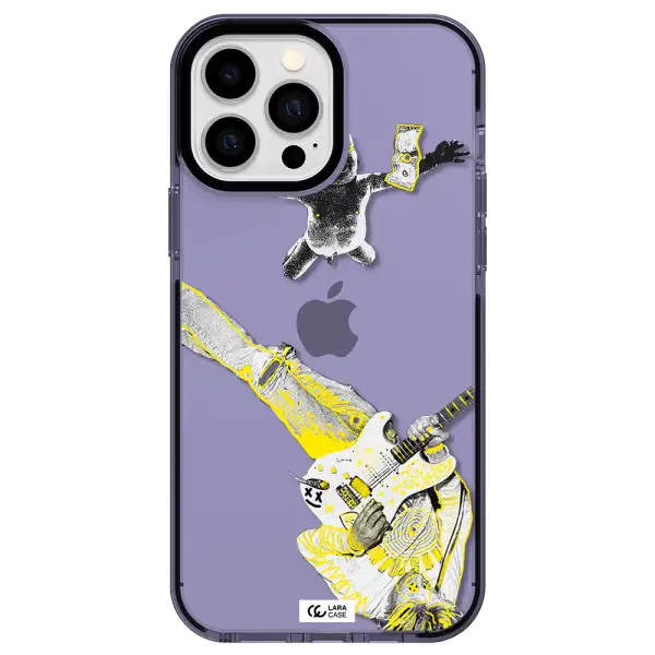 Guitarist Apple iPhone 13 Pro Max impact Lilac Case