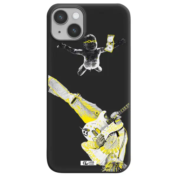 Guitarist Apple iPhone 14 plus Silicone black Case