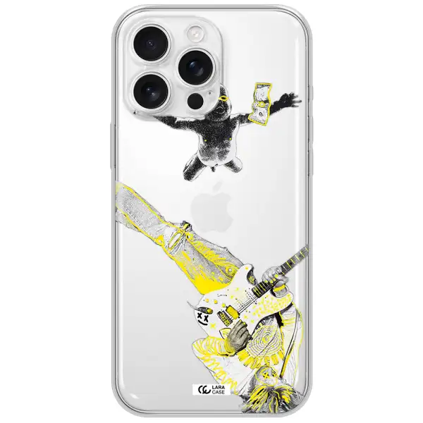 Guitarist Apple Iphone 16 Pro Max Clear Tpu Case