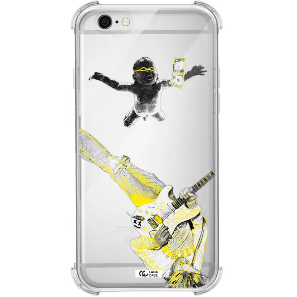 Guitarist Apple iPhone 6 Clear PC Case