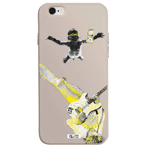 Guitarist Apple iPhone 6 Silicone Stone Case