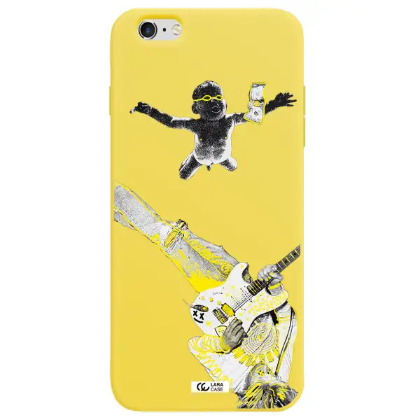 Guitarist Apple iPhone 6S Silicone canary yellow Case