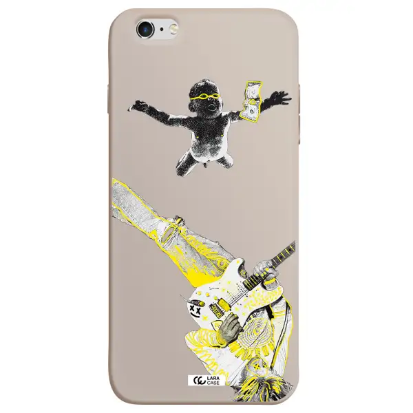 Guitarist Apple iPhone 6S Silicone Stone Case