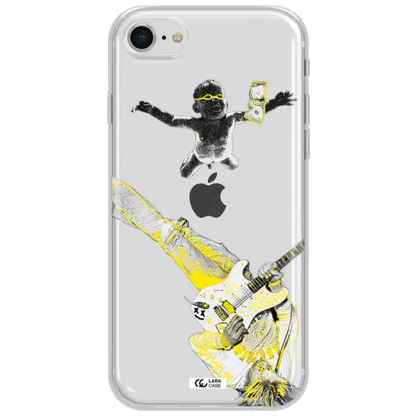 Guitarist Apple Iphone Se 2020 Clear Tpu Case