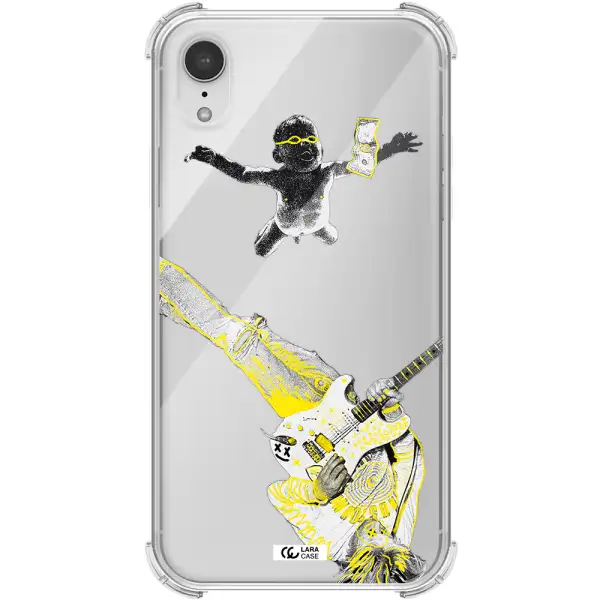 Guitarist Apple iPhone XR Clear PC Case