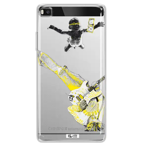 Guitarist Huawei P8 Clear TPU Case