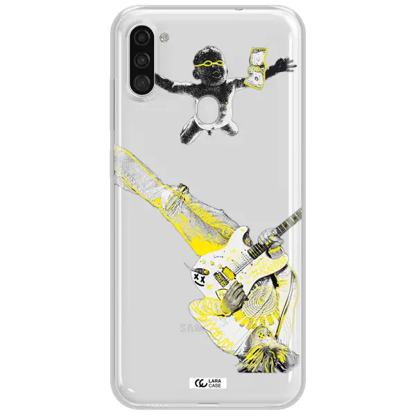 Guitarist Samsung A11 Clear TPU Case