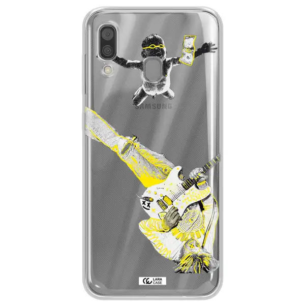 Guitarist Samsung A30 Clear TPU Case