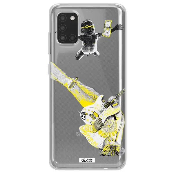 Guitarist Samsung A31 Clear TPU Case