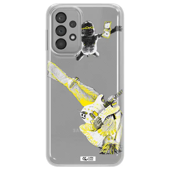 Guitarist Samsung A33 Clear TPU Case