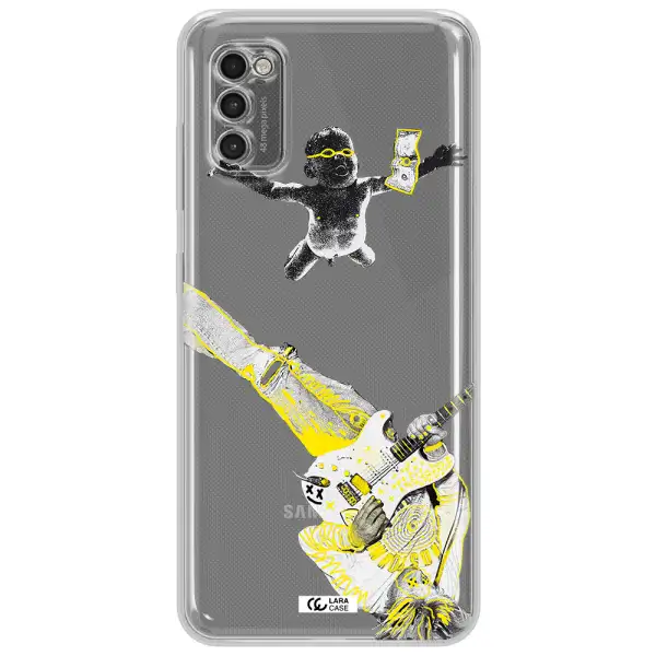Guitarist Samsung A41 Clear Tpu Case