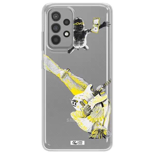 Guitarist Samsung A52 Clear TPU Case