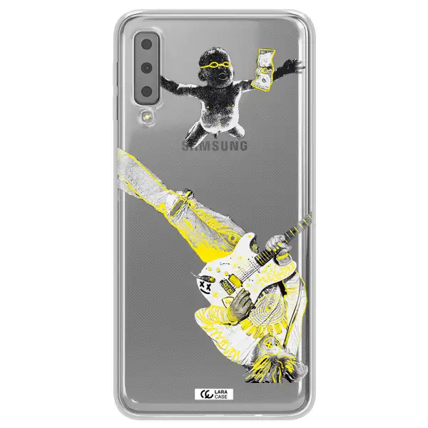 Guitarist Samsung A7 2018 Clear TPU Case