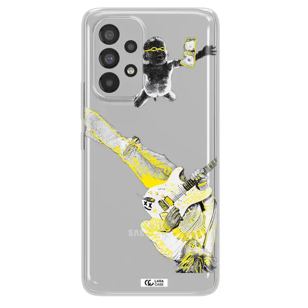 Guitarist Samsung A73 Clear TPU Case