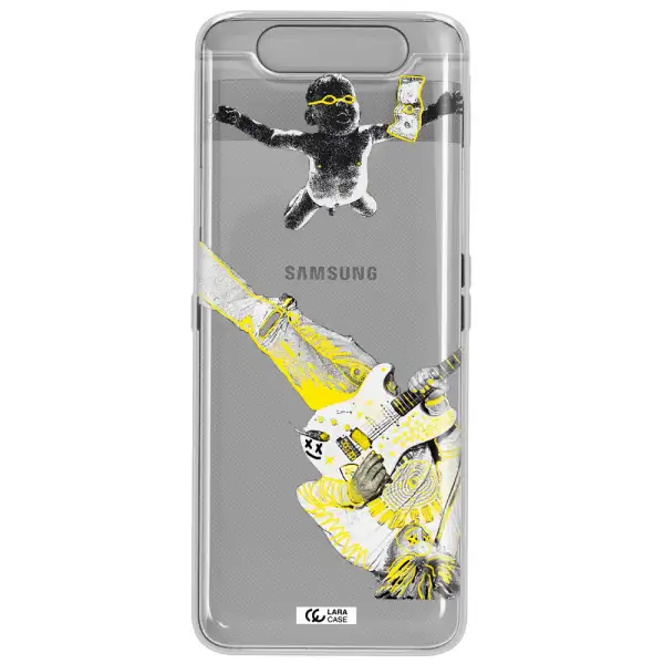 Guitarist Samsung A80 Clear TPU Case