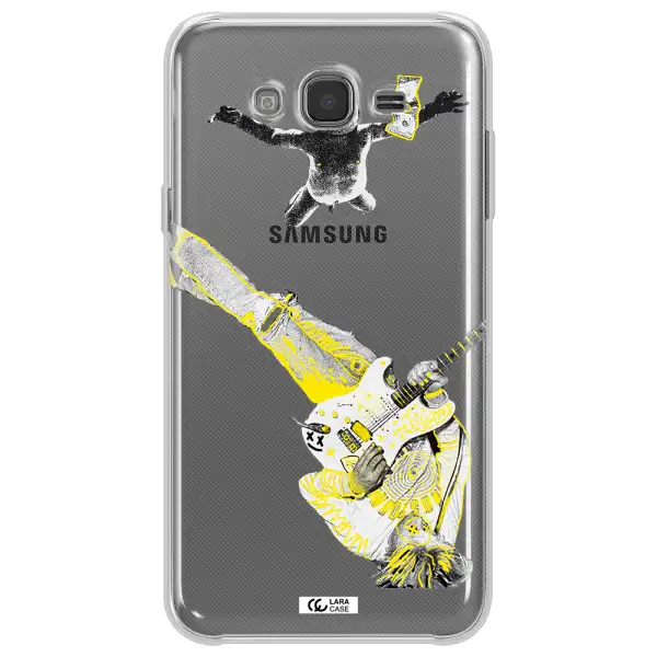 Guitarist Samsung J7 Core Clear TPU Case