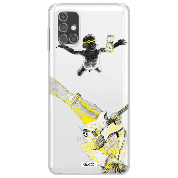 Guitarist Samsung M31S Clear TPU Case