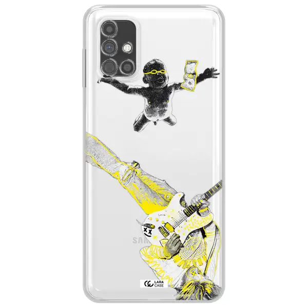 Guitarist Samsung M51 Clear TPU Case