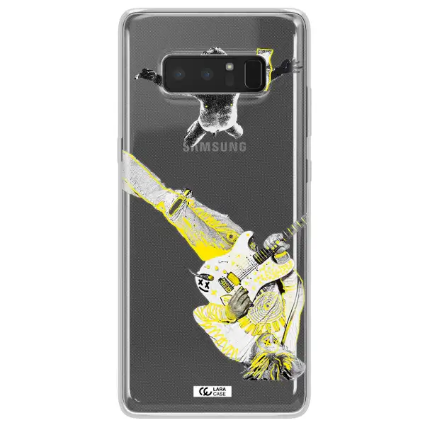 Guitarist Samsung Note 8 Clear TPU Case