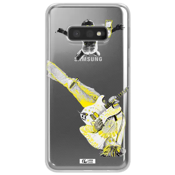Guitarist Samsung S10e Clear TPU Case