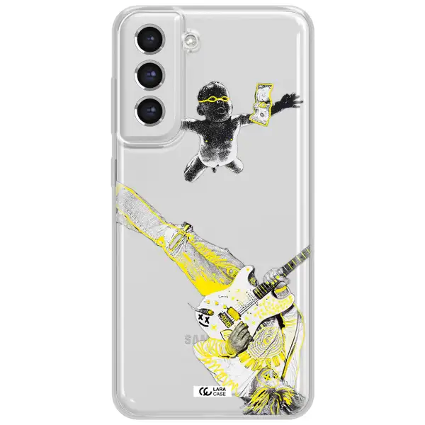 Guitarist Samsung S21 Fe Clear Tpu Case