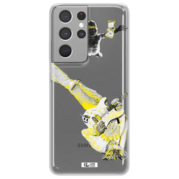 Guitarist Samsung S21 Ultra Clear TPU Case
