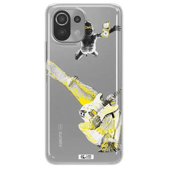 Guitarist Xiaomi Mi 11 Lite Clear TPU Case