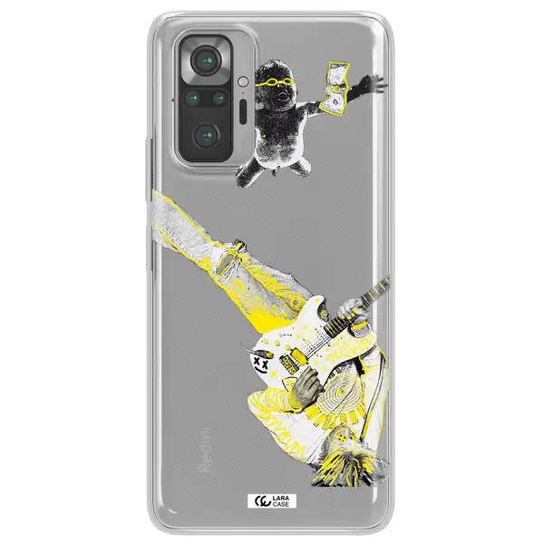 Guitarist Xiaomi Note 10 Pro Clear TPU Case