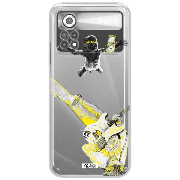 Guitarist Xiaomi Poco X4 Pro Clear TPU Case